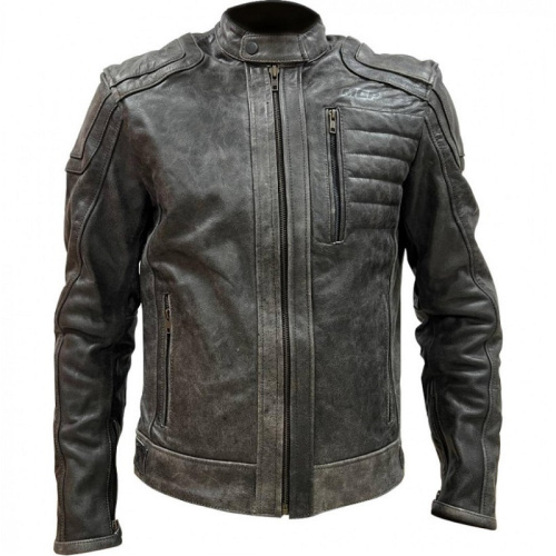 MCP Мотокуртка кожаная Houston серый в Иркутске