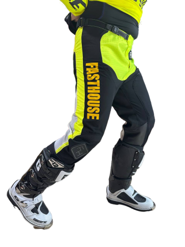 Fasthouse Брюки Grindhouse Pant Yellow-Violent в Иркутске