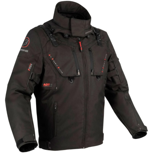 Bering Куртка текстильная Skogar Black в Иркутске