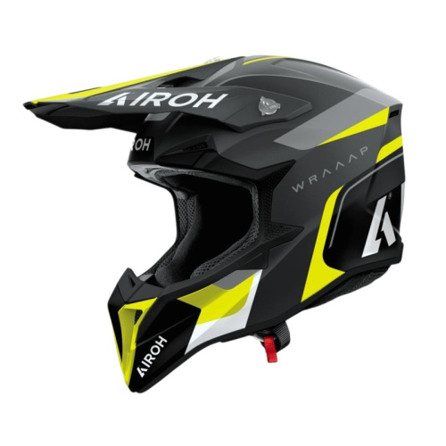 Airoh Шлем Wraaap Conquer Yellow Matt в Иркутске