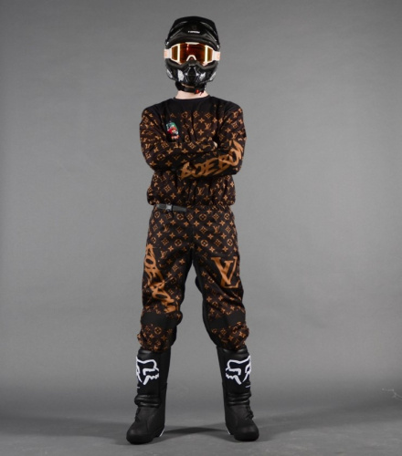 Grom Штаны кроссовые подростковые Louis в Иркутске