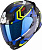 Scorpion Exo Мотошлем Exo-491 Spin Черный/Синий/Желтый в Иркутске