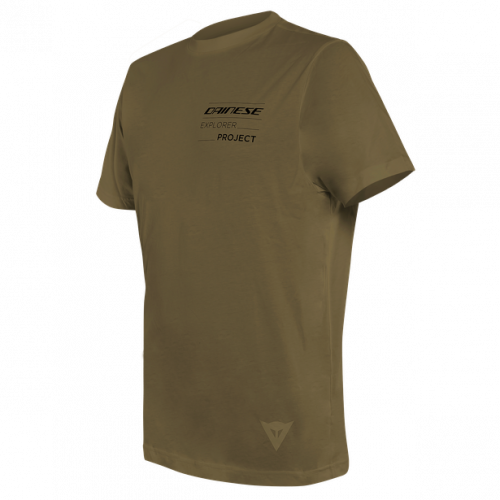 Dainese Футболка Adventure Long Military-Olive/Black в Иркутске