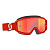 Scott очки кроссовые Primal red/white orange chrome works в Иркутске