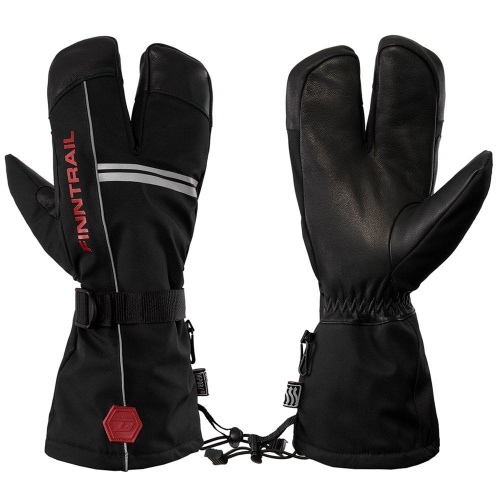 Finntrail Перчатки Lobster 2800 GraphiteRed в Иркутске