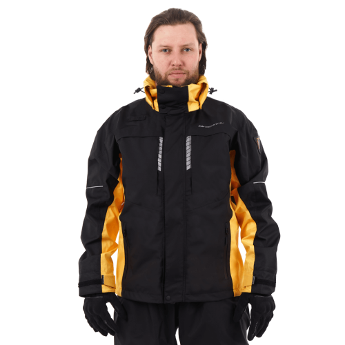 Dragonfly Куртка мембранная Quad Pro Black - Yellow 2023 в Иркутске