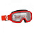 Scott Очки кроссовые Primal clear red/white clear works в Иркутске