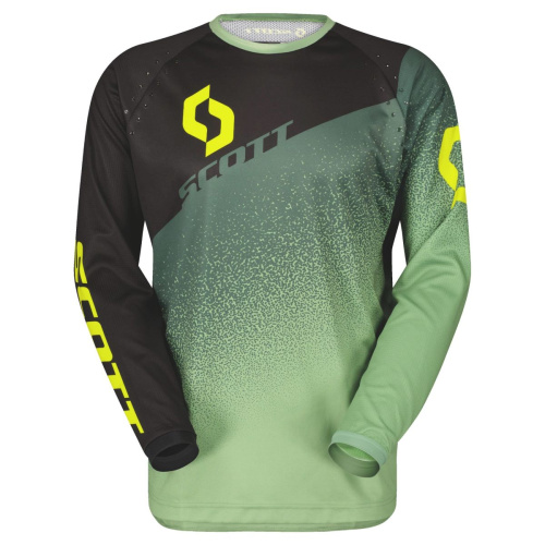 Scott Джерси 350 Dirt Evo black/green в Иркутске