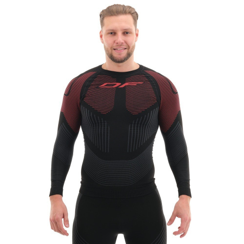 Dragonfly Термофутболка 3DThermo Red с длинным рукавом в Иркутске