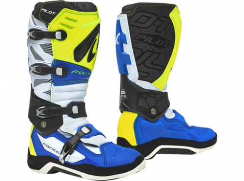 Forma Ботинки Pilot YellowFluo/White/Blue в Иркутске