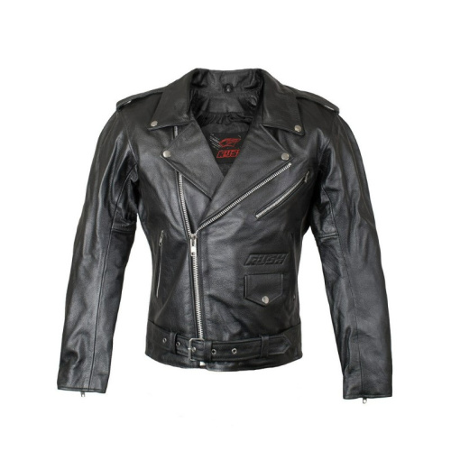 Rush Мотокуртка Rocker кожа Черный в Иркутске