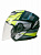 AiM Шлем открытый JK526 Yellow/Grey/Black в Иркутске