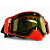 AiM Очки снегоходные с магнитной линзой и подогревом (PRO) 31-103 Accu Heated Orange Glossy в Иркутске