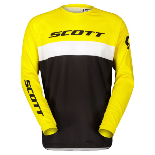 Scott Джерси 350 Swap Evo black/yellow в Иркутске