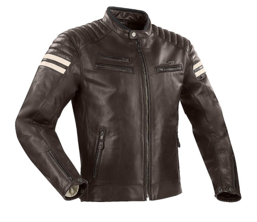 Segura Куртка кожаная Funky Brown/Beige в Иркутске