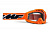 100% Маска кросс FMF Powerbomb Rocket Orange - прозрачная линза в Иркутске