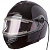 LS2 Мотошлем снегоходный FF325 Strobe Electric Snow Solid Черный в Иркутске