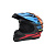 Desment Шлем кроссовый Raptor Black-Blue-Orange graphic в Иркутске