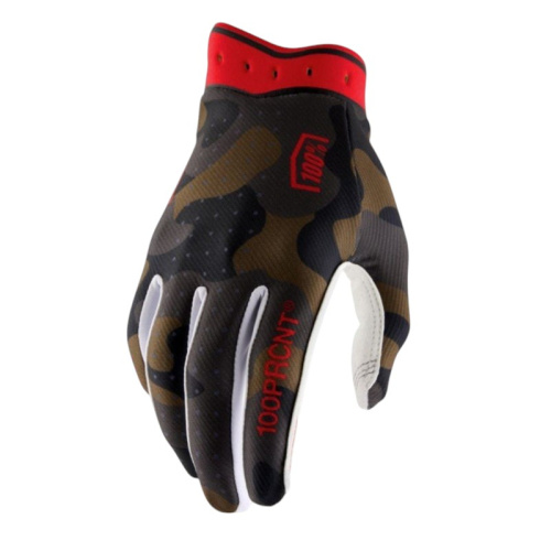 100% Мотоперчатки текстильные ITrack Camo в Иркутске