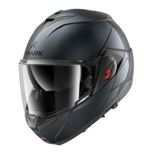 Shark Мотошлем Oxo Blank Gun Metal в Иркутске