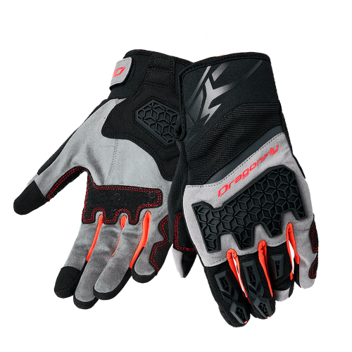 Dragonfly Перчатки DF Terrax Black - Grey в Иркутске