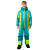 Dragonfly Зимний утепленный комбинезон Gravity Teenager Dark Green - Lime 2025 в Иркутске