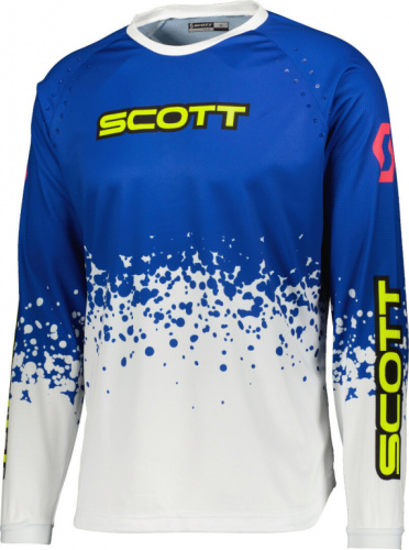 Scott Джерси 350 Race Evo blue/white в Иркутске