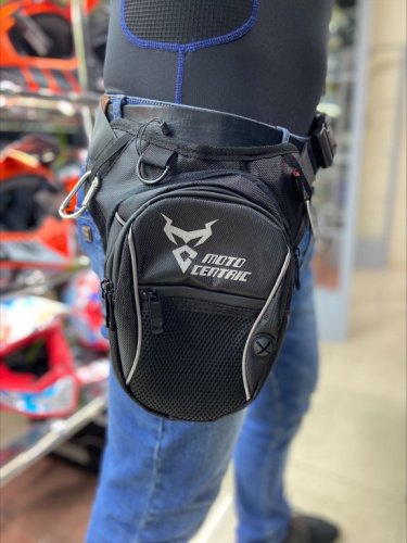 Motolike сумка на пояс черная в Иркутске