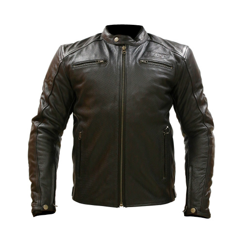 MCP Мотокуртка кожаная классическая Arizona Air Черная в Иркутске