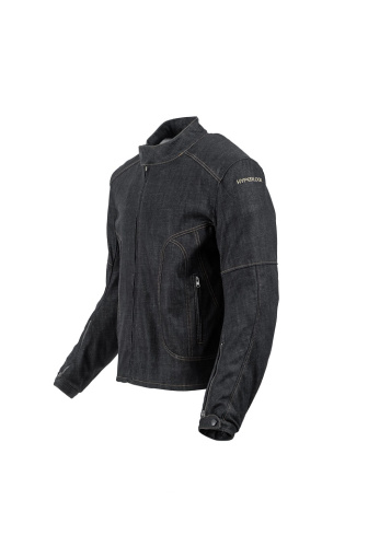 Hyperlook Мотокуртка джинсовая Lion denim Синий в Иркутске