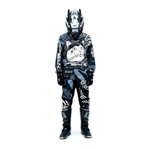 Grom Штаны кроссовые подростковые Gato в Иркутске