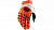 100% Мотоперчатки Airmatic Fluo/Orange в Иркутске