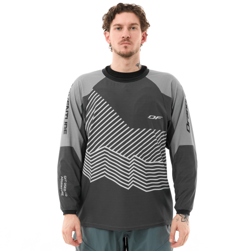 Dragonfly Джерси Quad Dirt Man 2025 Grey в Иркутске