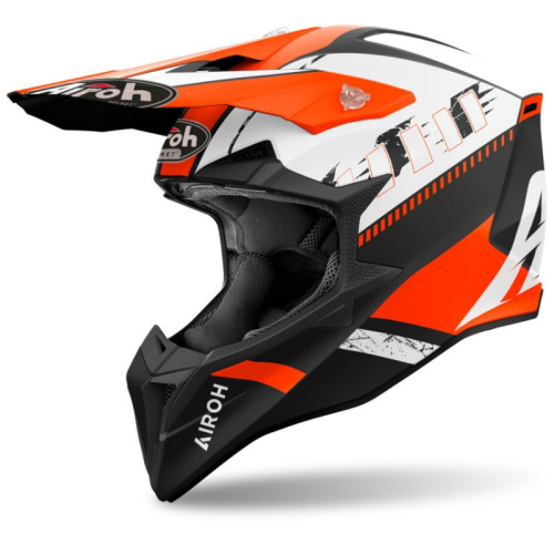 Airoh Мотошлем Wraaap Feel Orange Matt в Иркутске