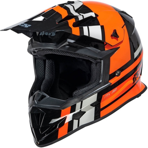 IXS Мотошлем iXS361 2.3 Черно-оранжевый в Иркутске