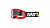 100% Очки детские Strata Mini Goggle Red/Clear Lens в Иркутске