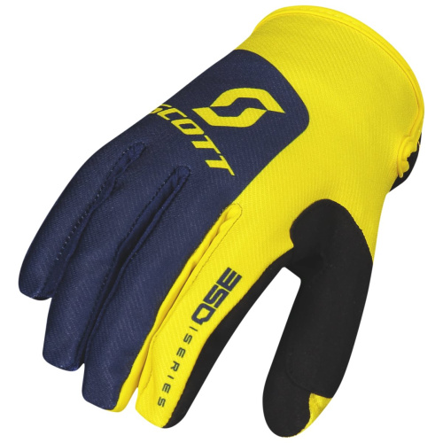 Scott Перчатки 350 Track blue/yellow в Иркутске